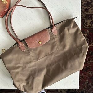 Longchamp Brown Tote Bag